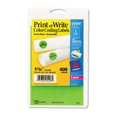 Avery&reg; Removable Color-Coding Labels