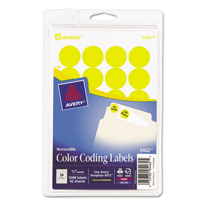 Avery&reg; Removable Color-Coding Labels