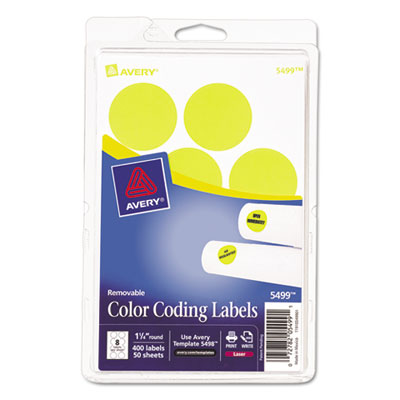 Avery&reg; Removable Color-Coding Labels