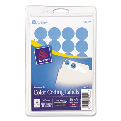Avery&reg; Removable Color-Coding Labels
