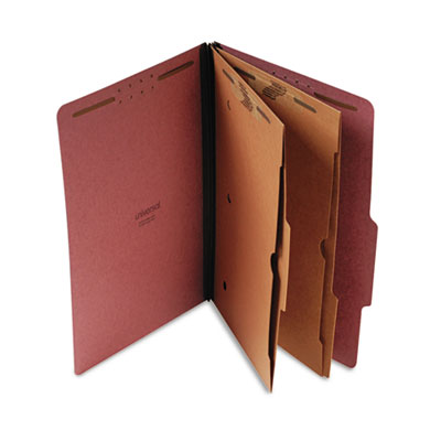 Universal&reg; Six-Section Classification Folder with Pockets