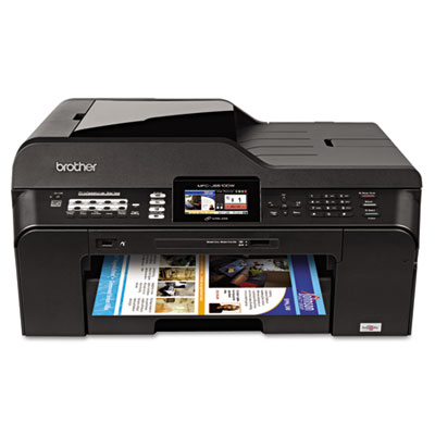 Brother&reg; MFC-J6510DW Color Inkjet All-in-One Printer with Duplex Printing and Wireless Networking