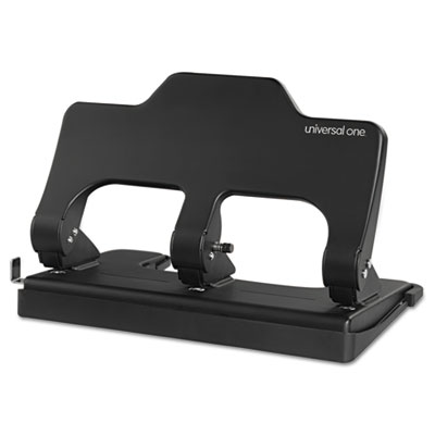 Universal One&trade; Power Assist Three-Hole Punch