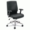 basyx&reg; VL101 Executive Mid-Back Leather Chair