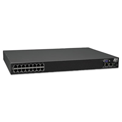 Tripp Lite 16-Port Serial Console/Terminal Server Management Switch