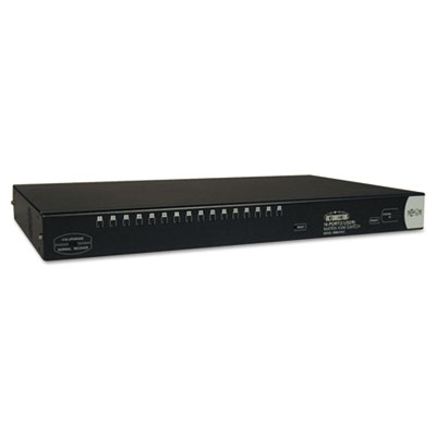 Tripp Lite 16-Port 1U Rackmount Cat5 Matrix KVM Switch