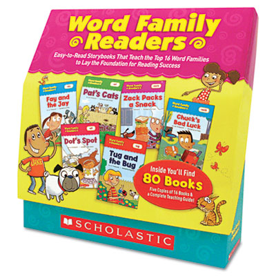 Scholastic Word Family Readers Set