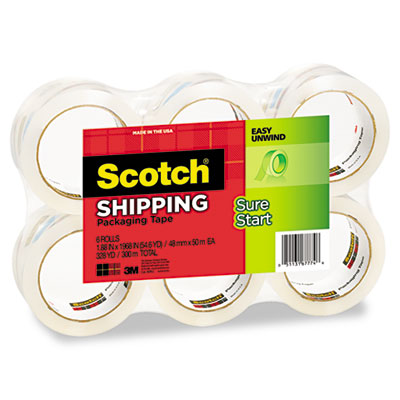 Scotch&reg; Sure Start Packaging Tape