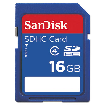 SanDisk&reg; SDHC Memory Card
