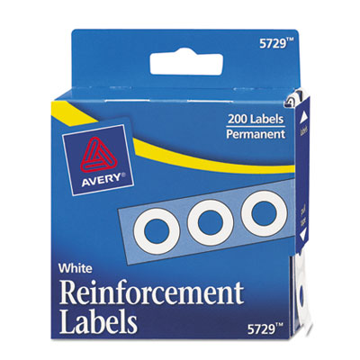 Avery&reg; Binder Hole Reinforcements in Dispenser