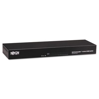 Tripp Lite 16-Port NetCommander 1U Rackmount Cat5 KVM Switch