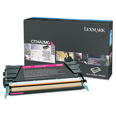Lexmark&trade; C734A1YG-C734A2CG Toner