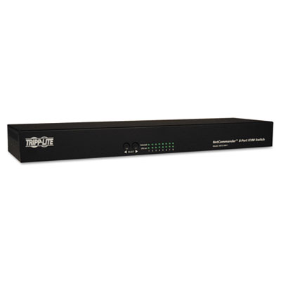 Tripp Lite 8-Port NetCommander 1U Rackmount Cat5 KVM Switch