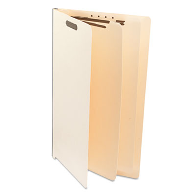 Universal&reg; Six-Section Manila End Tab Classification Folders