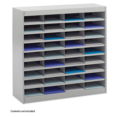 Safco&reg; E-Z Stor&reg; Literature Organizers with Steel Frames and Shelves