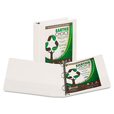Samsill&reg; Earth's Choice&trade; Heavy-Duty Biodegradable Round Ring View Binder
