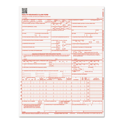 Paris Business Products Insurance Claim Forms