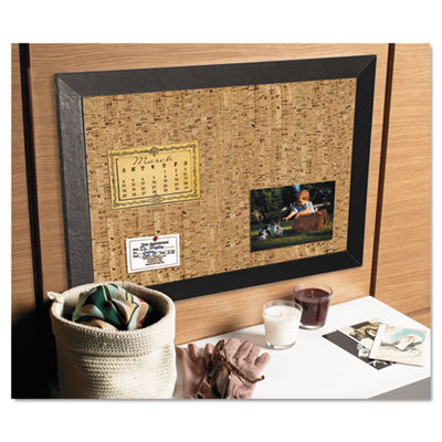 MasterVision&reg; Natural Cork Bulletin Board