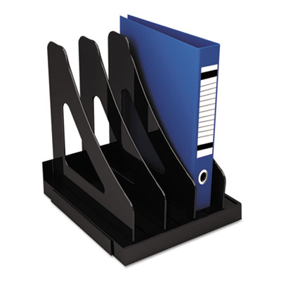 Universal&reg; Recycled Plastic Vertical Add-On Sorter