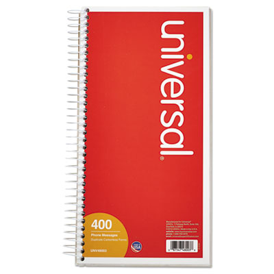 Universal&reg; Wirebound Message Books