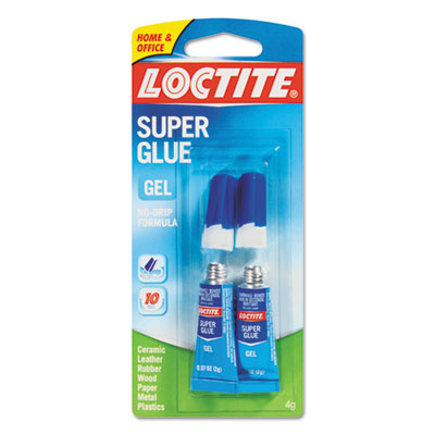 Loctite&reg; Super Glue Two-Pack Gel Tubes