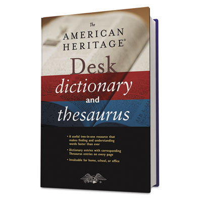 Houghton Mifflin American Heritage&reg; Desk Dictionary and Thesaurus
