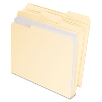 Pendaflex&reg; Double Stuff&reg; CutLess&reg; WaterShed&reg; File Folders