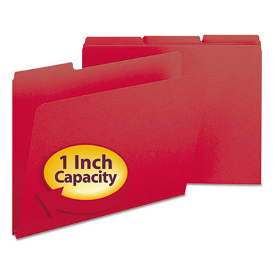 Smead&reg; Expanding Recycled Heavy Pressboard Folders