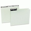 Smead&reg; Recycled Heavy Pressboard File Folders With Insertable Metal Tabs