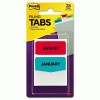 Post-it&reg; Pre-Printed Tabs