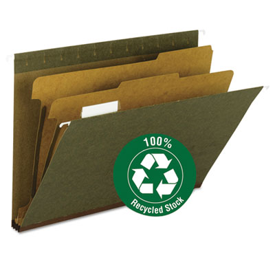 Smead&reg; 100% Recycled Hanging Classification Folders