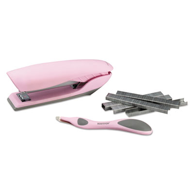 Bostitch&reg; Velvet No-Jam&trade; Stapler Plus Pack