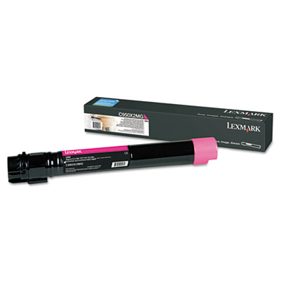 Lexmark&trade; C950X2YG, C950X2MG, C950X2KG, C950X2CG Toner