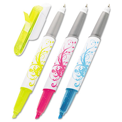 Post-it&reg; Flag+ Writing Tools Flag + Highlighter and Pen