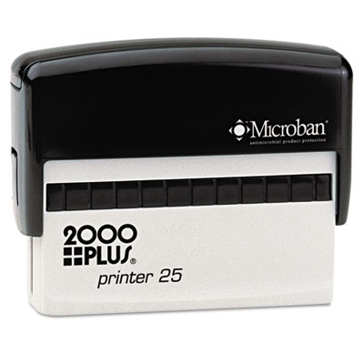 2000 PLUS&reg; Self-Inking Custom Message Stamp with Microban&reg;