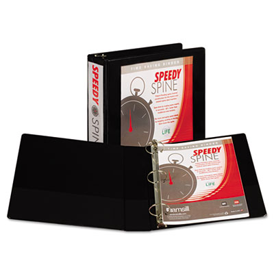 Samsill&reg; Speedy Spine Heavy-Duty Time Saving Round Ring View Binder