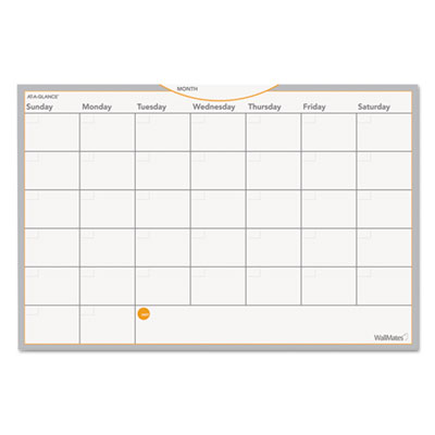 AT-A-GLANCE&reg; WallMates&reg; Self-Adhesive Dry Erase Planning Surfaces