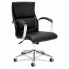 basyx&reg; VL106 Executive Mid-Back Leather Chair
