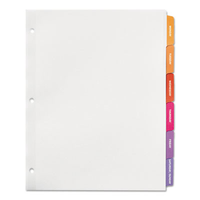 Avery&reg; Ready Index&reg; Customizable Table of Contents Multicolor Dividers