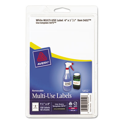 Avery&reg; Removable Multi-Use Labels
