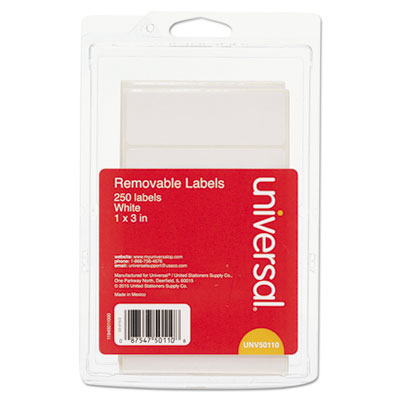 Universal&reg; Self-Adhesive Removable ID Labels