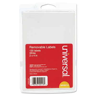 Universal&reg; Self-Adhesive Removable ID Labels