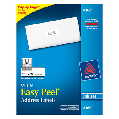 Avery&reg; Easy Peel&reg; Address Labels