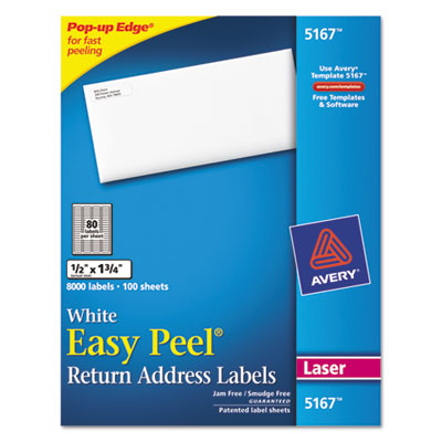 Avery&reg; Easy Peel&reg; Address Labels