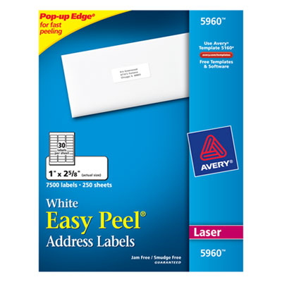 Avery&reg; Easy Peel&reg; Address Labels