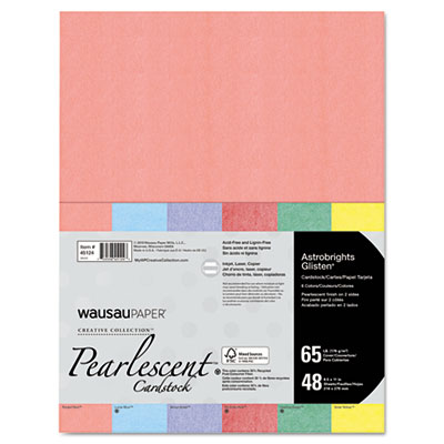 Neenah Paper Astrobrights Glisten&trade; Pearlescent Colored Paper