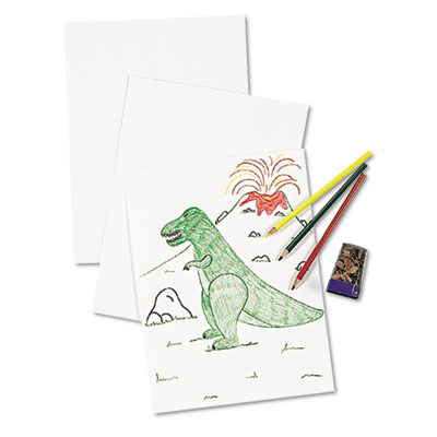 Pacon&reg; White Drawing Paper
