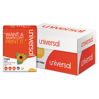 Universal&reg; 30% Recycled Copy Paper
