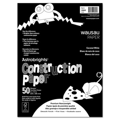 Wausau Paper&reg; Astrobrights&reg; Construction Paper