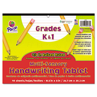 Pacon&reg; Multi-Sensory Handwriting Tablet